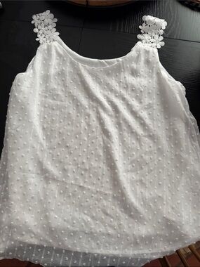Falechay White Tank Top
